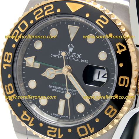 rolex gmt verde acciaio e oro|Rolex GMT.